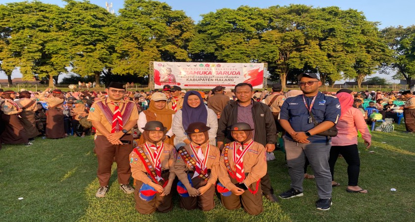 Pelantikan Pramuka Garuda 2025 di Stadion Kahuripan Turen: Meraih Puncak Prestasi Kepramukaan